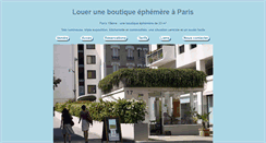 Desktop Screenshot of locationjourneeparis.com